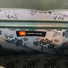 Load image into Gallery viewer, Wilson’s Leather Metallic Laptop Bag Tote
