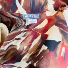 Load image into Gallery viewer, Vintage 1980’s All Seasons Fall Pattern Blazer
