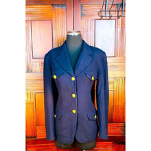 Load image into Gallery viewer, Vintage Requirements Navy Blazer Suit Jacket
