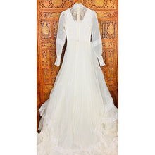 Load image into Gallery viewer, (03) Vintage Edwardian Wedding Gown Bridal Gown
