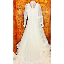 Load image into Gallery viewer, (03) Vintage Edwardian Wedding Gown Bridal Gown
