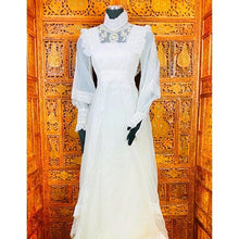 Load image into Gallery viewer, (03) Vintage Edwardian Wedding Gown Bridal Gown
